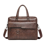 Maleta de Couro Genuíno “Massimo” Savelli