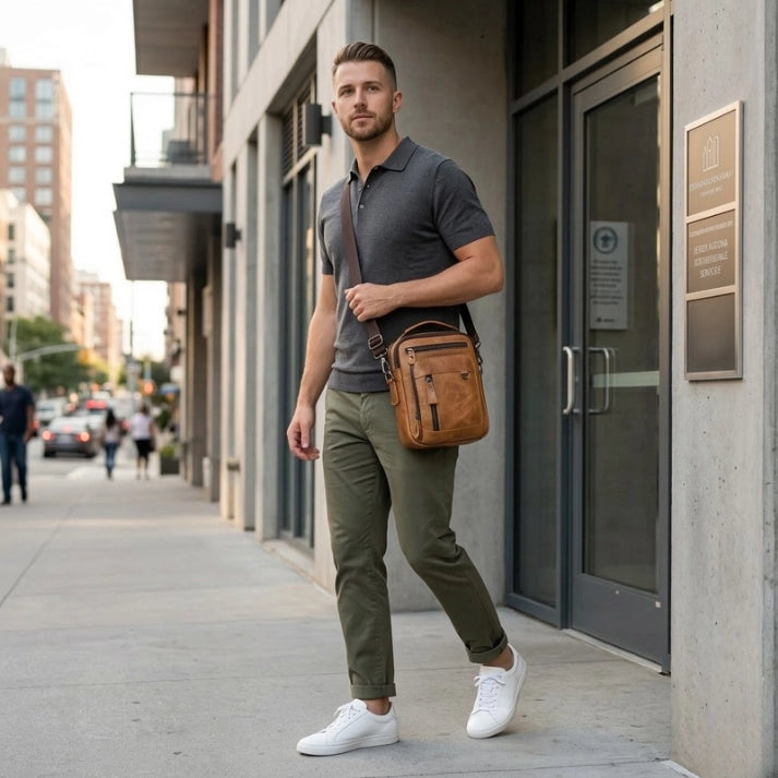 bolsa transversal masculina 
bolsa de couro masculina 
bolsa de couro masculina transversal 
