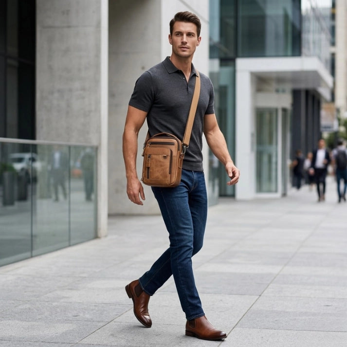 bolsa transversal masculina 
bolsa de couro masculina 
bolsa de couro masculina transversal 
