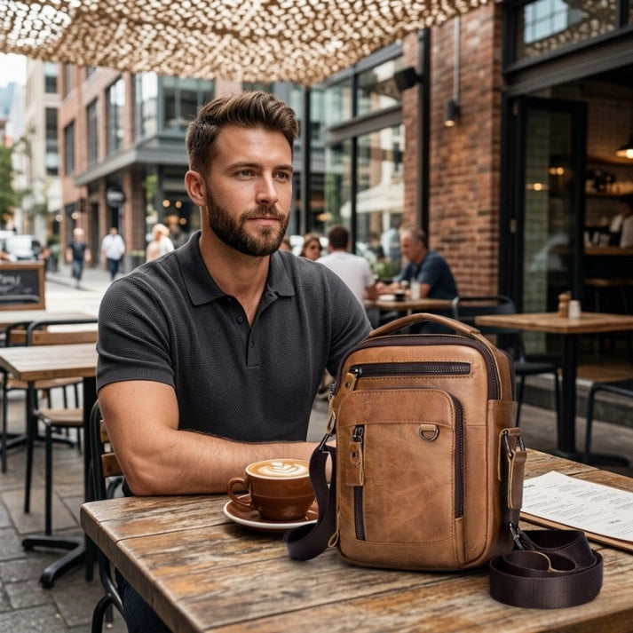 bolsa transversal masculina 
bolsa de couro masculina 
bolsa de couro masculina transversal 
