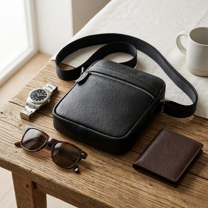 bolsa transversal masculina 
bolsa de couro masculina 
bolsa de couro masculina transversal 
