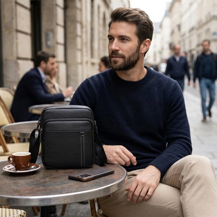 bolsa transversal masculina 
bolsa de couro masculina 
bolsa de couro masculina transversal 

