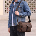 Bolsa de Couro Masculina “Massimo” Bertosee