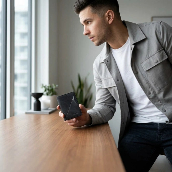 Carteira Masculina Couro Com Bloqueio RFID Anticlonagem

carteira masculina 
carteira masculina em couro 
carteira masculina couro
carteira masculina de couro
carteira masculina slim 
carteira de couro masculina 
