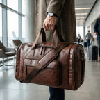 Mala de Viagem em Couro "Massimo" Lorenzo