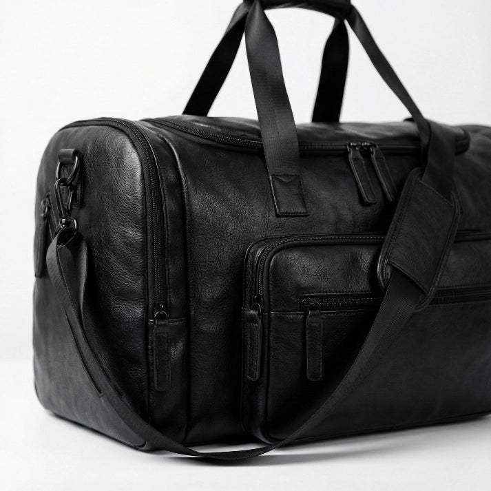 Mala de Viagem em Couro "Massimo" Lorenzo