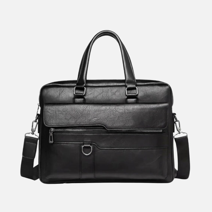 Maleta de Couro Genuíno “Massimo” Savelli