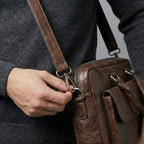 Maleta de Couro Genuíno “Massimo” Savelli