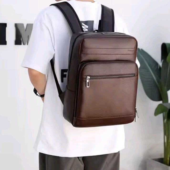 Mochila de Couro “Massimo” Europa