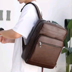 Mochila de Couro “Massimo” Europa