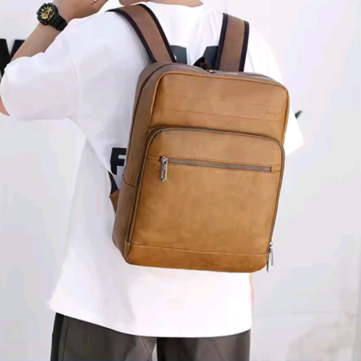 Mochila de Couro “Massimo” Europa