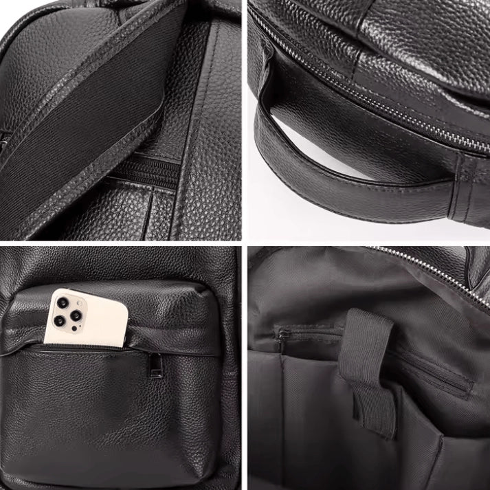 mochila-de-couro-preta-leather-para-notebook-com-painel-acolchoado