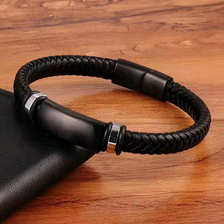 Pulseira-de-Couro-Masculino-Trançada-Massimo-pulseira-de-couro-pulseira-de-couro-masculina-pulseira-masculina-de-couro
