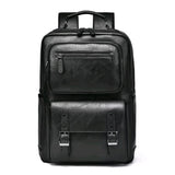 Mochila de Couro Masculina “Massimo” Retrô